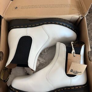 White Dr. Martens